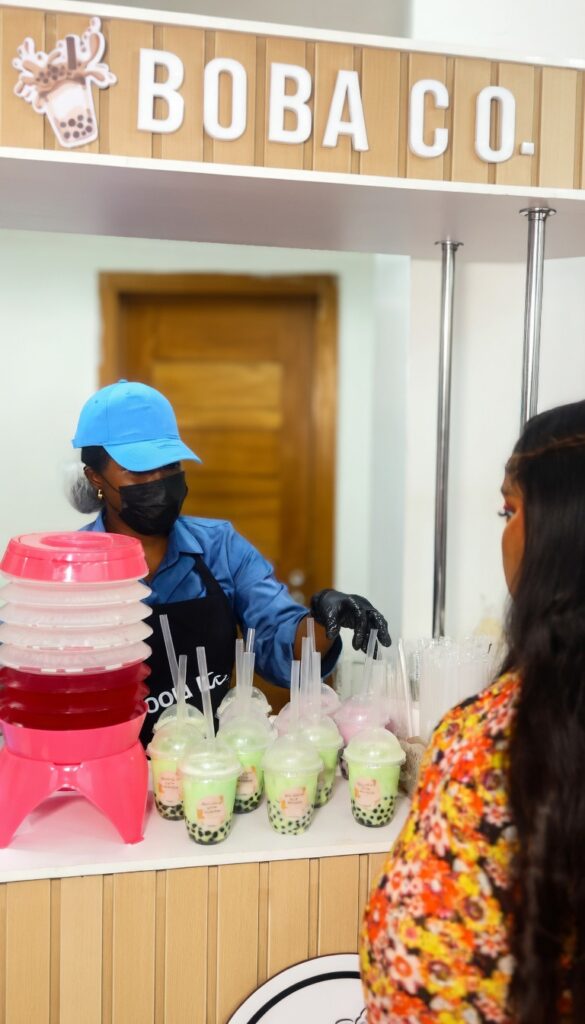 Boba Co. serving at a corporate event