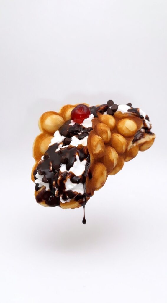 Bubble Waffle bubble tea