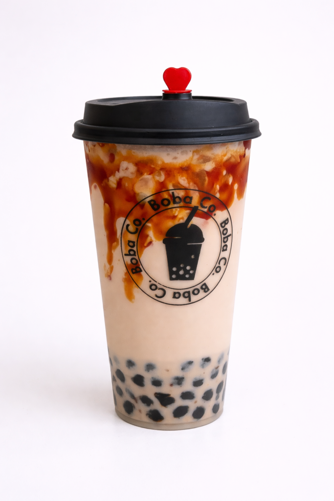 Caramel Milk Tea bubble tea