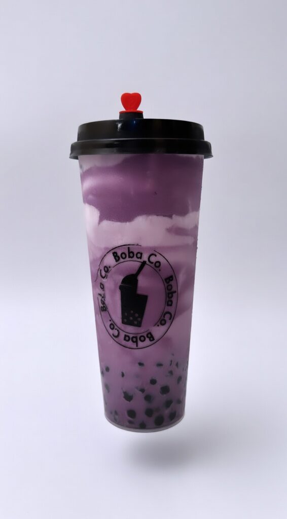 Purple Pleasure Milk Tea bubble tea