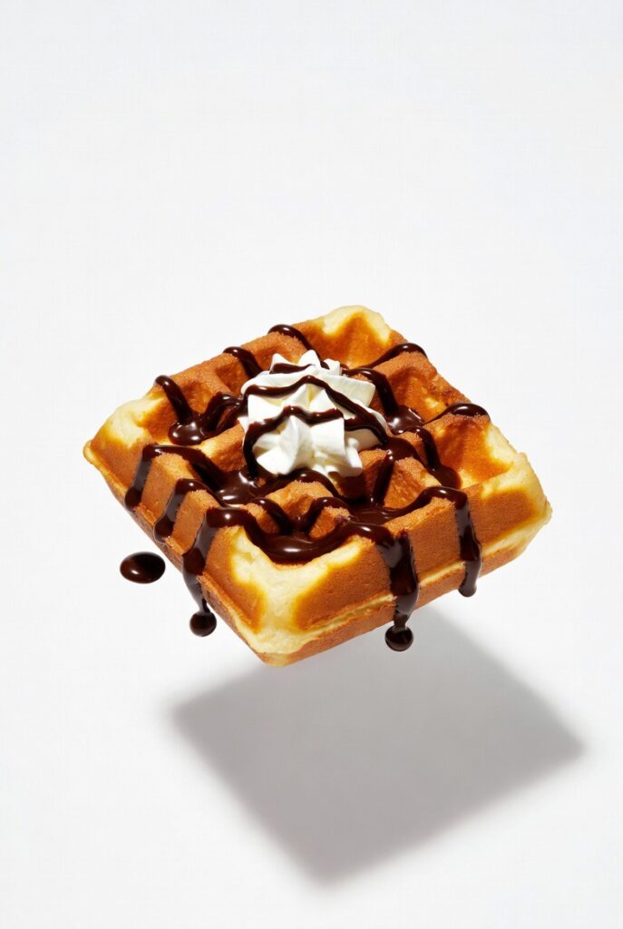 Signature Waffle bubble tea