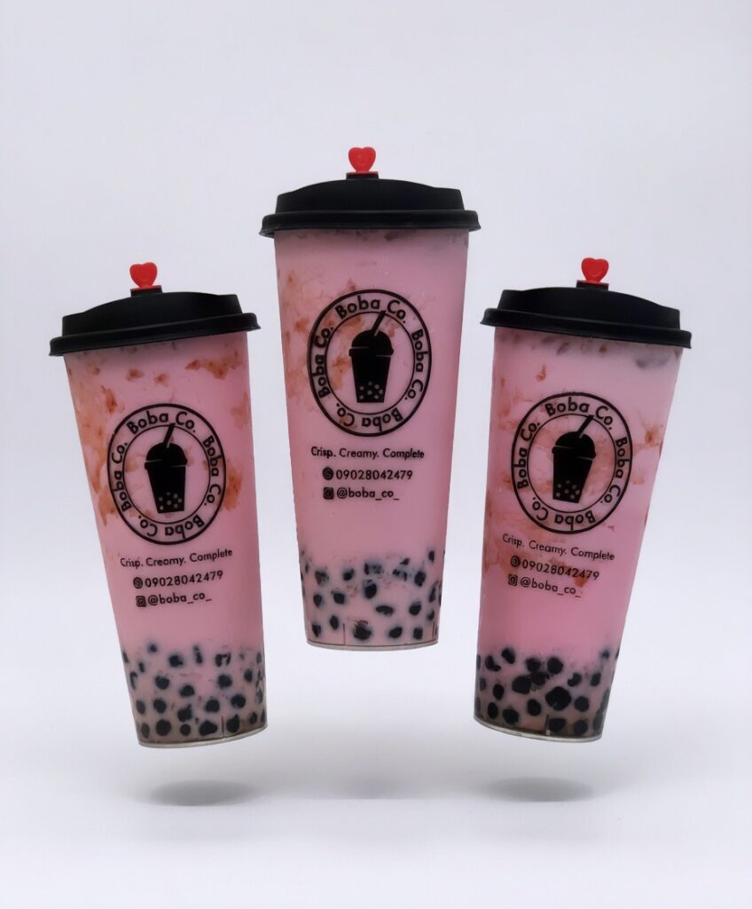 Strawberry Milk Tea bubble tea